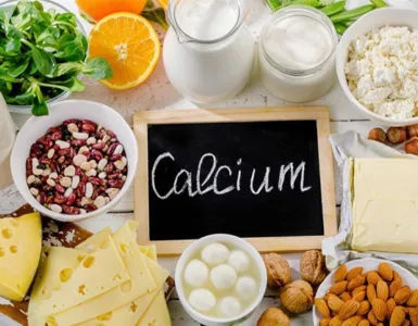 Carence en calcium : image, photo des aliments riches en calcium, lait entier, fromages, amande…