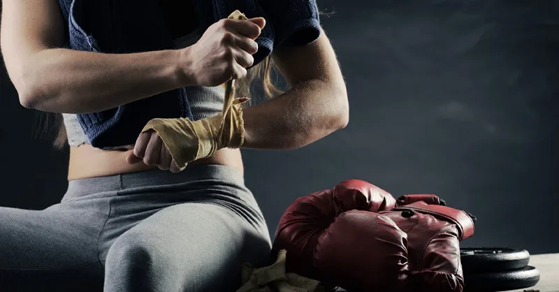 Image, photo montrant le sport de combat, boxe, kickboxing…