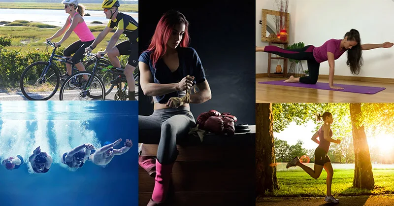 Le sport : votre meilleur antidépresseur naturel, La marche rapide ou la course à pied, Le yoga et le pilates, La natation…