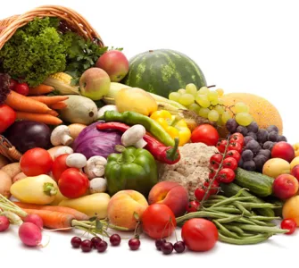 Les superaliments : image, photo représentant des différents fruits et légumes.